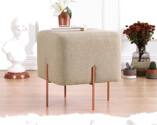 Yellowknife Sittepuff 40 cm Brun
