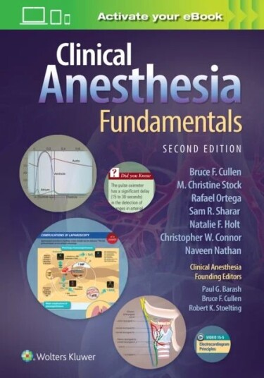 Clinical Anesthesia Fundamentals: Print + Ebook With Multimedia