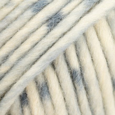 Drops Garnstudio Snow Garn Print 137 Vasket Denim