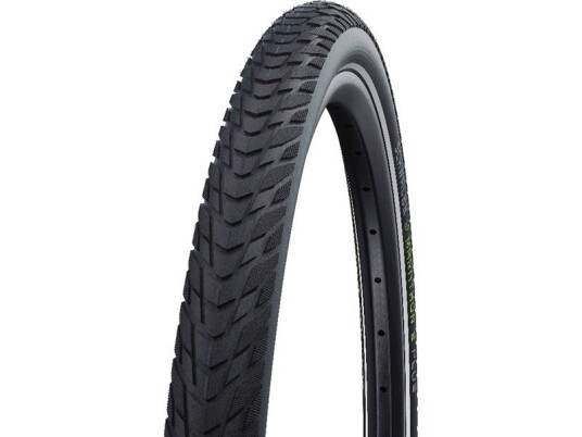 Schwalbe Marathon E-Plus Non Folding Tire (50-622) Black, Addix E, Smart Dualguard, Psi Max:65 Psi, Yes, Weight:1210 G