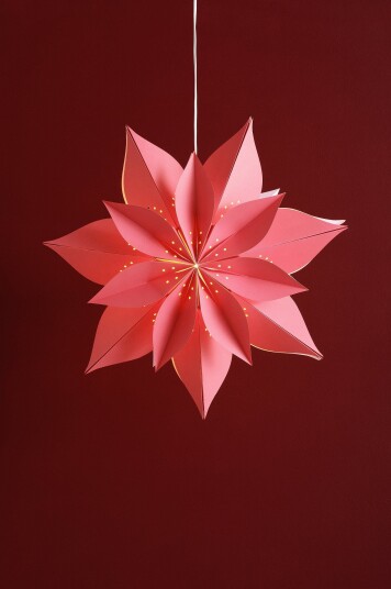 Jotex POINSETTIA julestjerne rød 21636360160