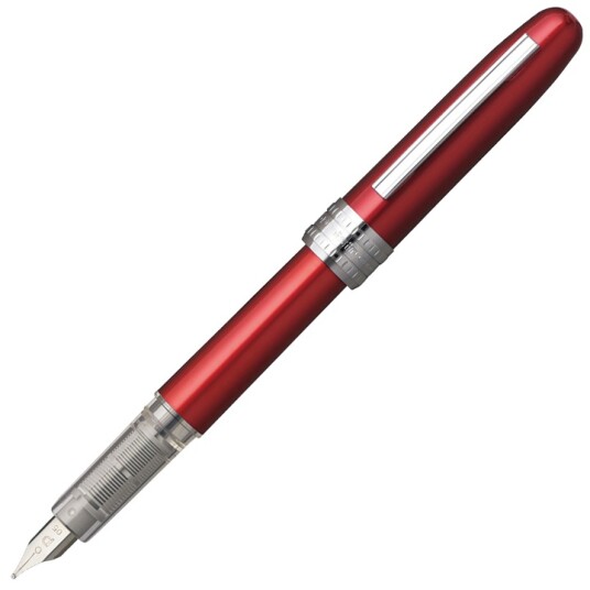 Platinum Plaisir Fyllepenn Red Fine