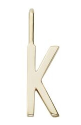 Design Letters Archetype Charm 10 mm Gold A-Z K Design Letters Archetype Charm 10 mm Gold A-Z K