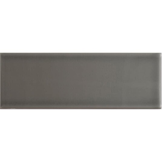 Arredo Flis Color Gris Marengo Grå Blank 10x30 cm