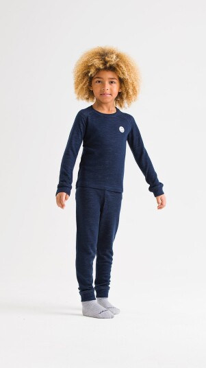 Viking Soft Merino Undertrøye Navy 116 Viking Soft Merino Undertrøye Navy 116