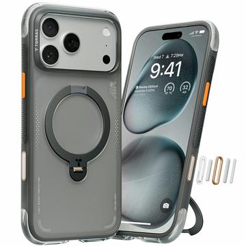 iPhone 17 Pro Torras Ostand Q3 Air MagSafe Deksel Svart iPhone 17 Pro Torras Ostand Q3 Air MagSafe Deksel Svart