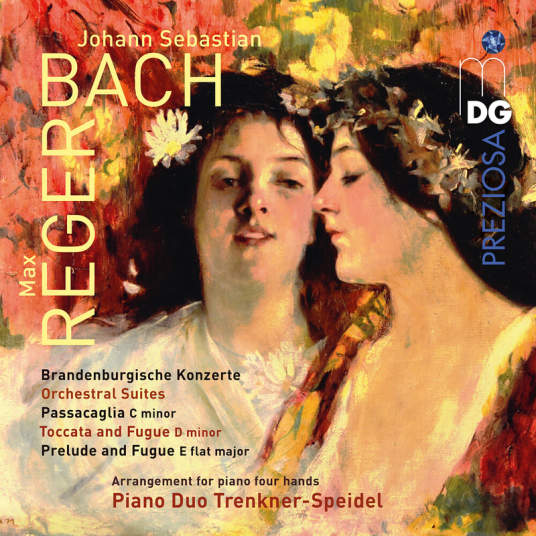 Evelinde Trenkner Brandenburg Concertos Arranged By Reger CD