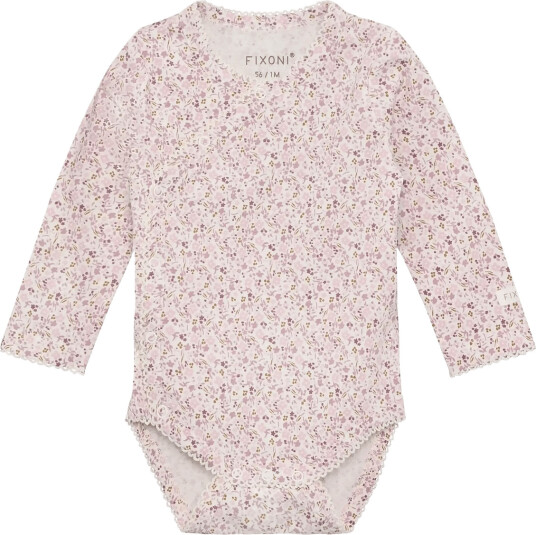 Blå Wrap Body Ls Purple 50