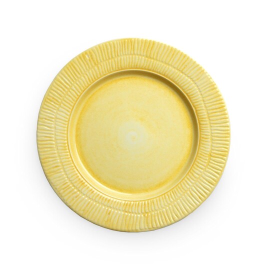 Mateus Stripes tallerken 28 cm Gul