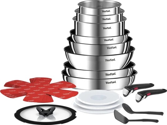 Tefal Ingenio L897SJ04 Grytesett 20 deler Tefal Ingenio L897SJ04 Grytesett 20 deler