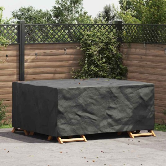 Trekk til utemøbler Svart 200 x 165 x 80 cm 420D