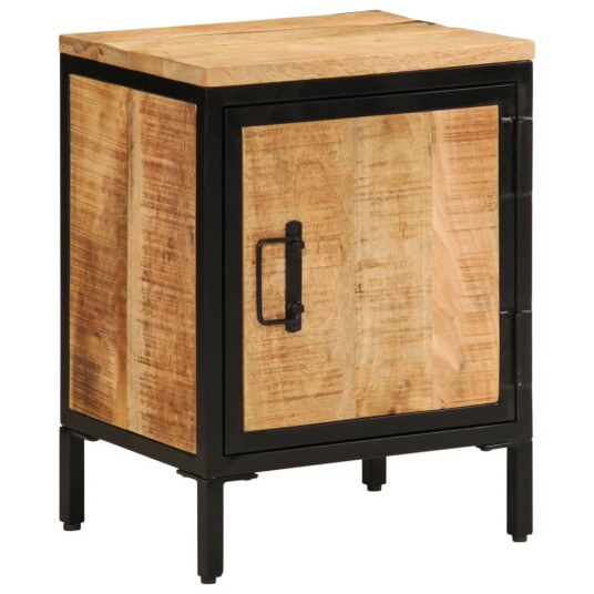  Nattbord 40x30x52,5 cm grovt heltre mangotre 358503