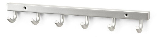 Habo 840-6 Knaggrekke 6-krok Matt Krom