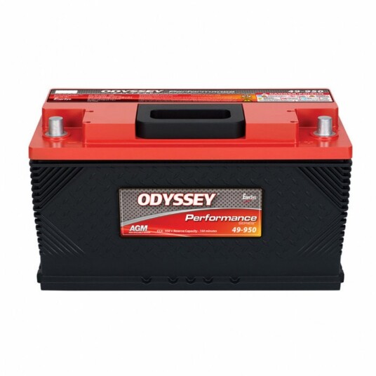 ODYSSEY ODP-AGM49 H8 L5 AGM Batteri 12V 94AH 950CCA (353x174x189mm) +høyre ODYSSEY ODP-AGM49 H8 L5 AGM Batteri 12V 94AH 950CCA (353x174x189mm) +høyre
