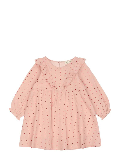 Petit Piao Ppdeva Dress Ls Pink 110