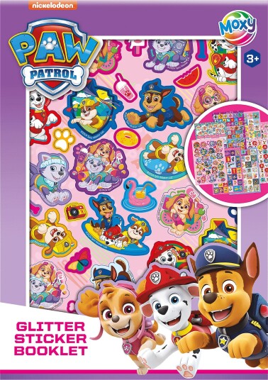 Sense | Paw Patrol Glitter Sticker Book A5 | ONE SIZE