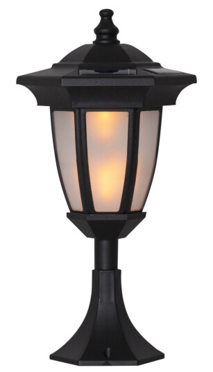 STAR TRADING 480-07 FLAME UTELYS 63 CM, SVART