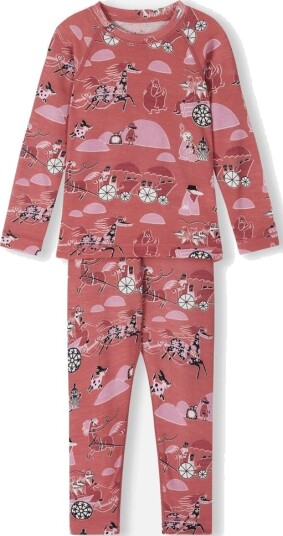 Reima Thermal Base Layer Set Moomin Trivsam Pink 122 Reima Thermal Base Layer Set Moomin Trivsam Pink 122