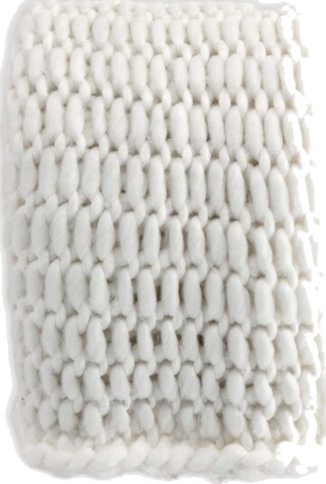 Venture Design Kate pledd Hvit 170 x 130 cm Hvit
