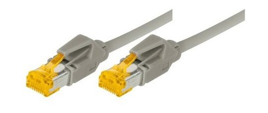 Tecline 10M Cat.6A Rj-45 10 M Cat6a S/Ftp (S-Stp) Rj-45 Rj-45 Grå