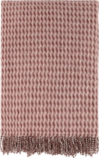Høie of Scandinavia Teide Pledd Burgunder Red 120X180CM Høie of Scandinavia Teide Pledd Burgunder Red 120X180CM