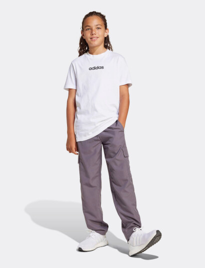 adidas Sportswear J Lin Tee 160 - White - 152 adidas Sportswear J Lin Tee 160 - White - 152