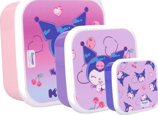 Hello Kitty & Friends Kuromi Snackboks, Fresh Bites