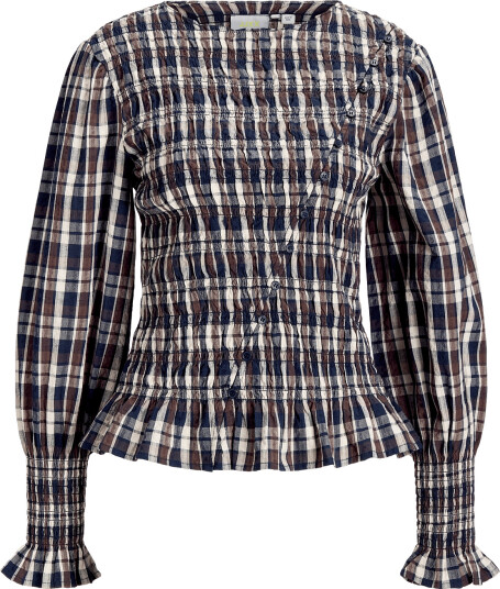 JJXX Kids Jxzana Ls Smock Top Wvn Grl   Brown   140