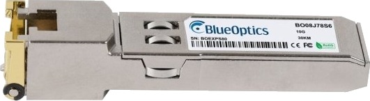Blueoptics Sfp-6601-Bo Fiber Optisk 10000 Mbit/S Rj-45 10Gbase Sølv Metall Blueoptics Sfp-6601-Bo Fiber Optisk 10000 Mbit/S Rj-45 10Gbase Sølv Metall
