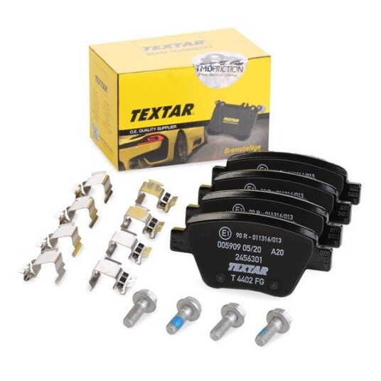 Bremseklosser TEXTAR 2456301 Bremseklosser TEXTAR 2456301