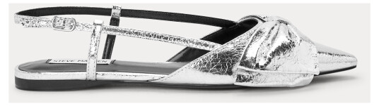 Steve Madden Dazzled Slingbacks silver 36