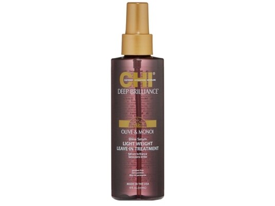 Chi Deep Brilliance Hair Leave-In Cream Treatment For Shine 177 Ml