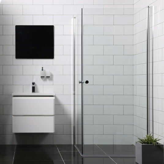 Dusjhjørne Bathlife Allsidig Rett Dør + Rett Dør