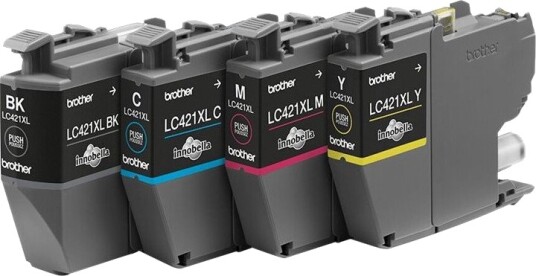 Brother LC 421XL blekkpatron 500 sider Farge