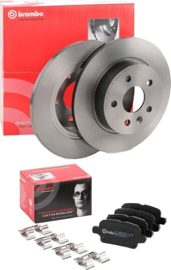 Bremseskiver og -klosser BREMBO BRB3405N0433