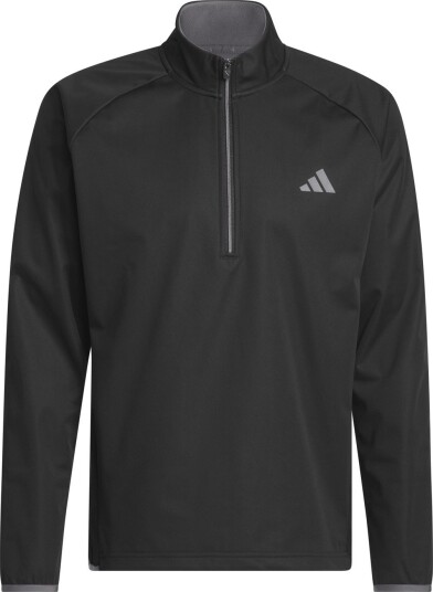 Adidas Ultimate Wind Qz Svart Grå Golfjakke herre BlackGreyFive Small
