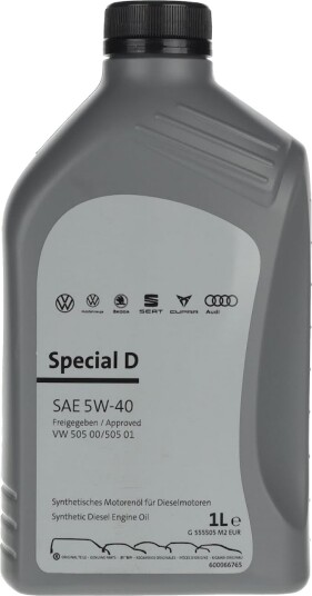 Motorolje VAG Special D 5W40 1L Motorolje VAG Special D 5W40 1L