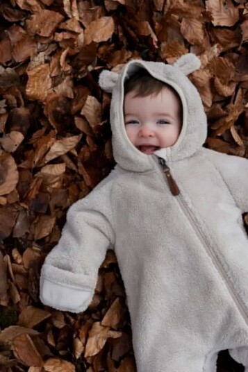 Mikk line Wp Teddy Suit W Ears   Beige   92