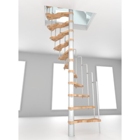 Minka Suono Spiraltrapp I Hvit Minka Suono Spiraltrapp I Hvit