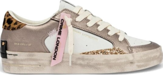 Crime London, Dame, Sko, Hvit, 39 EU,