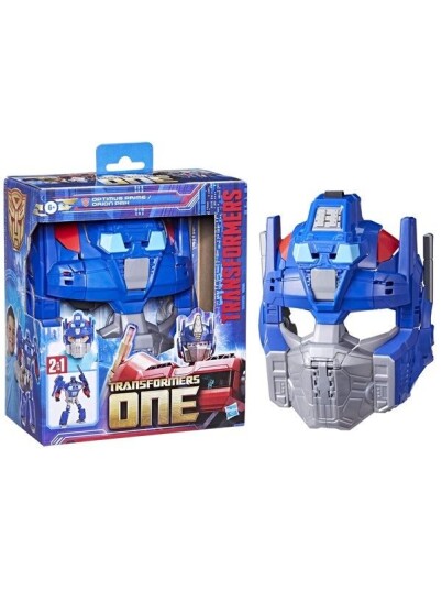 Transformers One 2 in 1 Optimus Prime Orion Pax Mask & Action Figure 25 cm