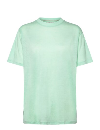Icebreaker W Mer 150 Tech Lite Ss Relaxed Tee Green XS