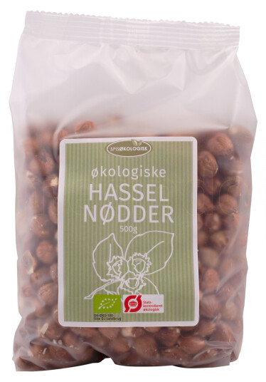 Spis Økologisk Hasselnøtter 500g