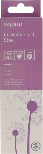 Valmed Graviditetstest Stav 1 stk 1 Stk
