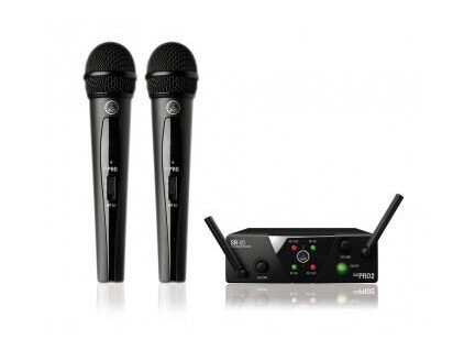 AKG Wms40 Mini2 Dual System Med 2 X Håndsender