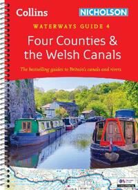 Four Counties And The Welsh Canals Av Nicholson Waterways Guides