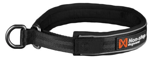 Non-Stop Dogwear Cruise Halsbånd Svart 3XL for Hunder