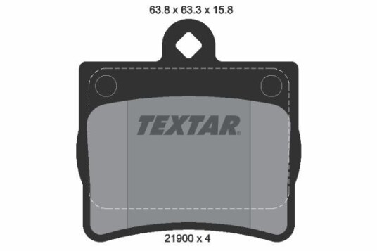 Bremseklosser TEXTAR 2190003