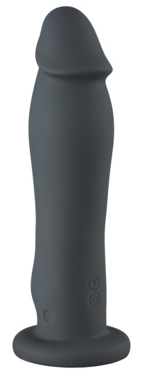 Sinful Soft Oppladbar Realistisk Dildovibrator      - Svart