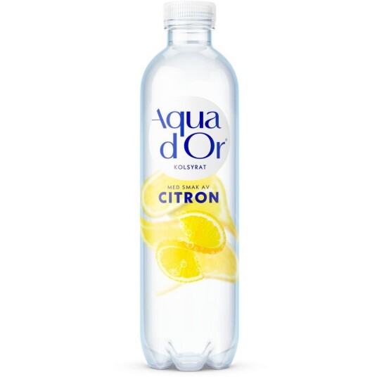 Aqua d`Or kullsyrevann med smak av sitron og lime 500ml Aqua d`Or kullsyrevann med smak av sitron og lime 500ml